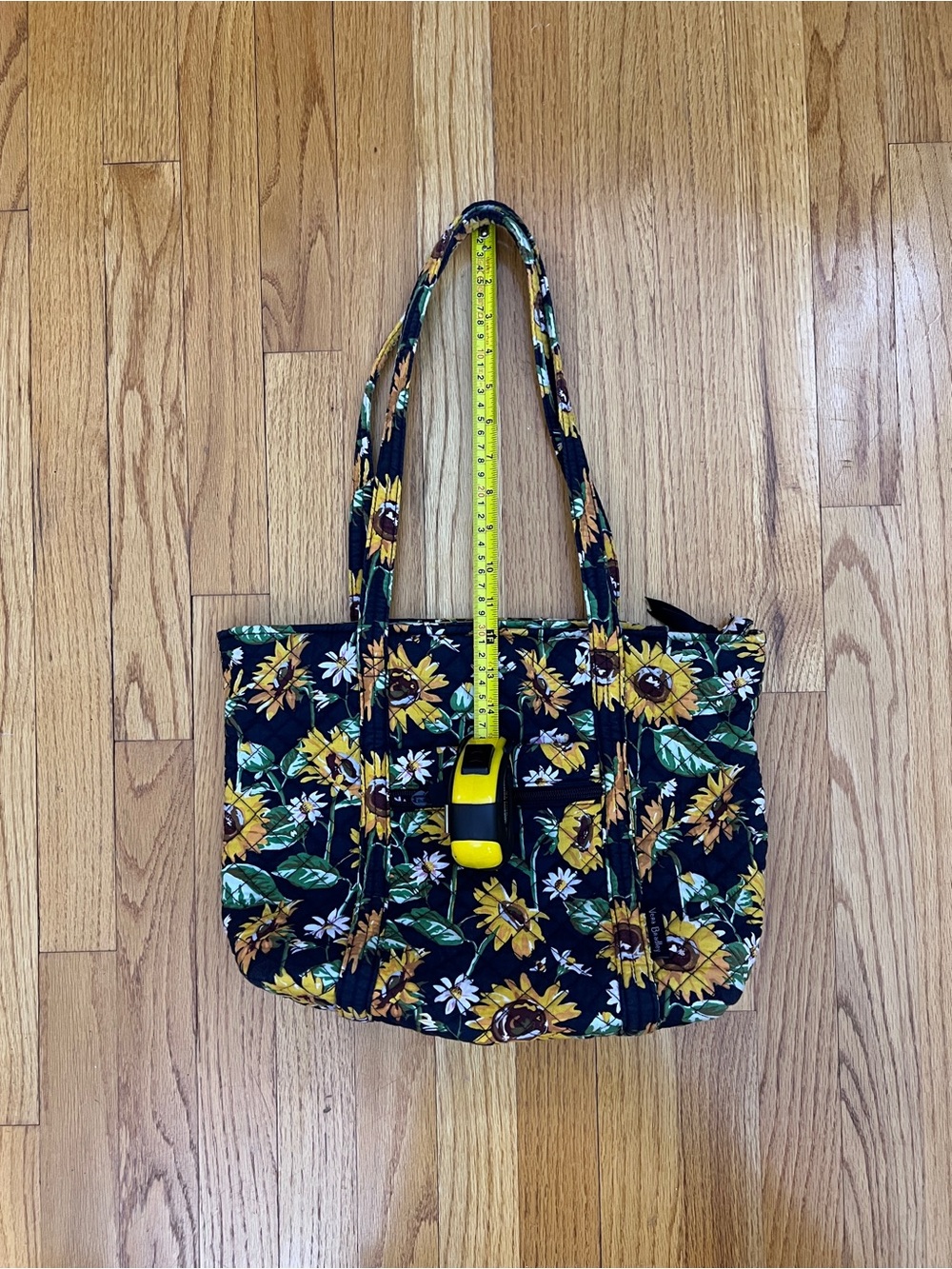 Vera Bradley Sunflower Quilted Tote - Picture 3 of 5